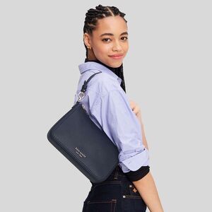 Hudson Medium Convertible Crossbody Black